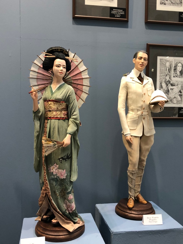 "Искусство куклы" 2019 - приглашаю прогуляться по выставке... ч.1