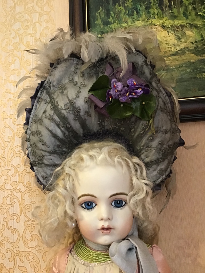 Мой первый бонет в этом году - Пармские фиалки | Бэйбики Мой первый бонет в этом году - Пармские фиалки