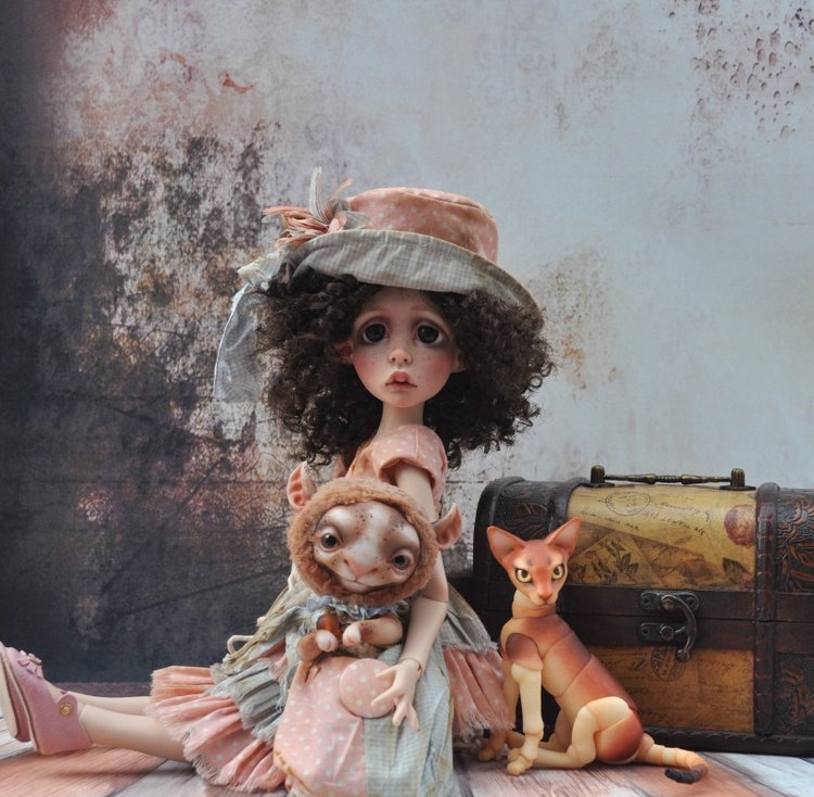 Невероятные зверики Ани Дьяконовой Bake Neko