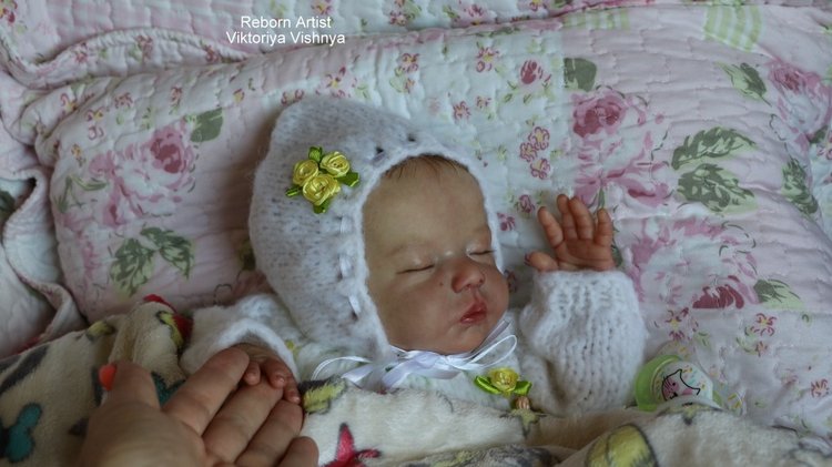 Далила... малышка реборн Виктории Вишни | Бэйбики Далила... малышка реборн Виктории Вишни