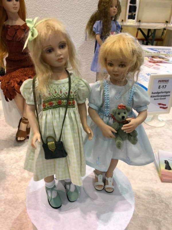 Выставка кукол и мишек в Мюнстере, Германия 28.04.2018-29.04.2018 год часть вторая