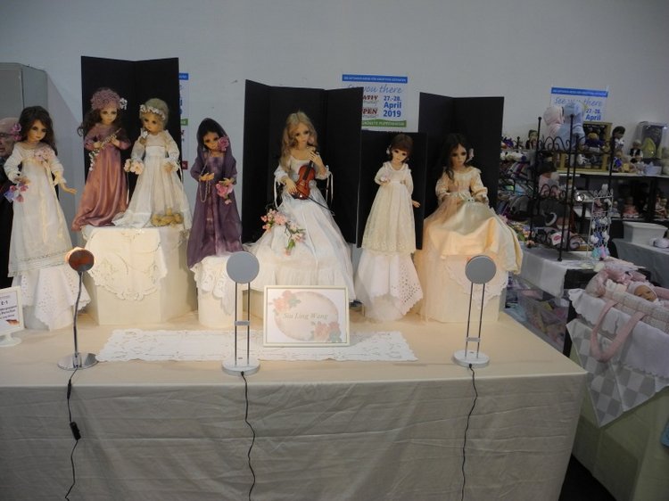 Выставка кукол и мишек в Мюнстере, Германия 28.04.2018-29.04.2018 год Часть первая