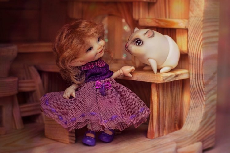 Мышки в домике — Куклы Fairyland (ФэйриЛэнд): BJD (БЖД) (фото 2)
