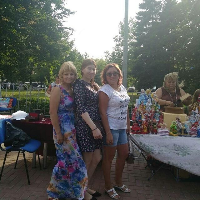 Мои куклЁшки на городском празднике "Литературное варенье" (фото 10)