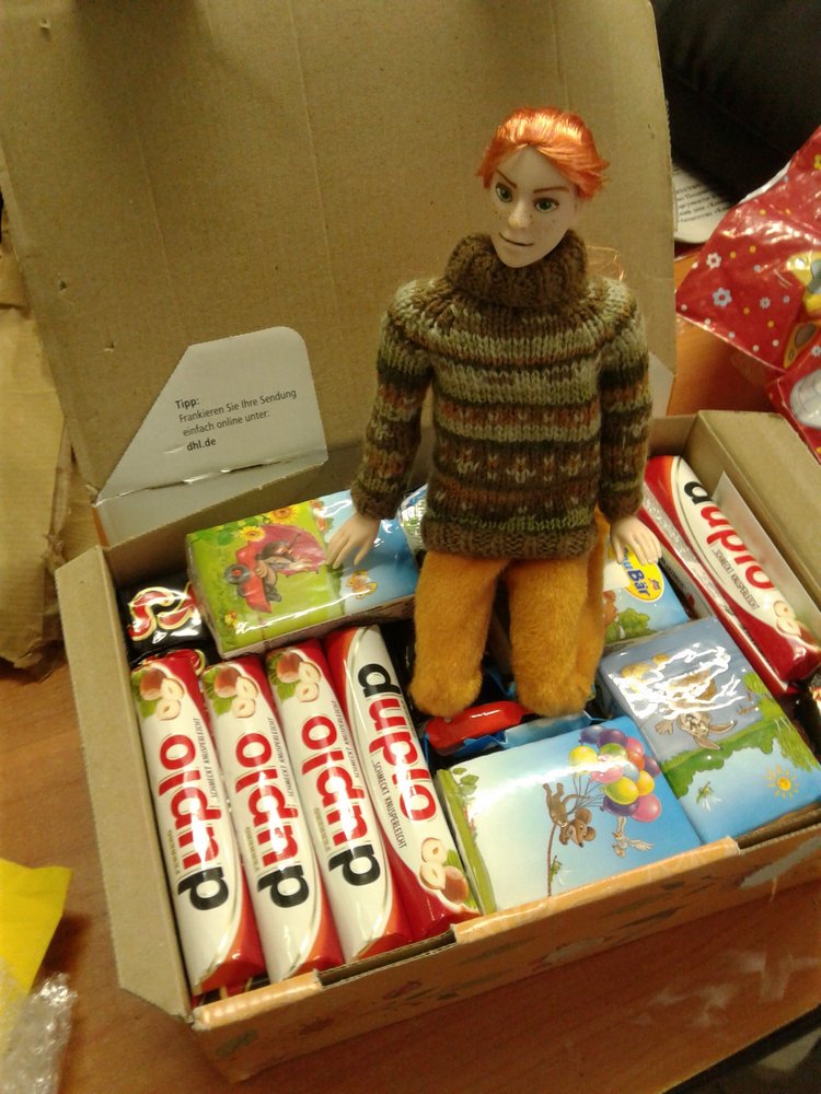 Коробка со сладостями — Куклы и тела Obitsu (Обитсу): 1/6