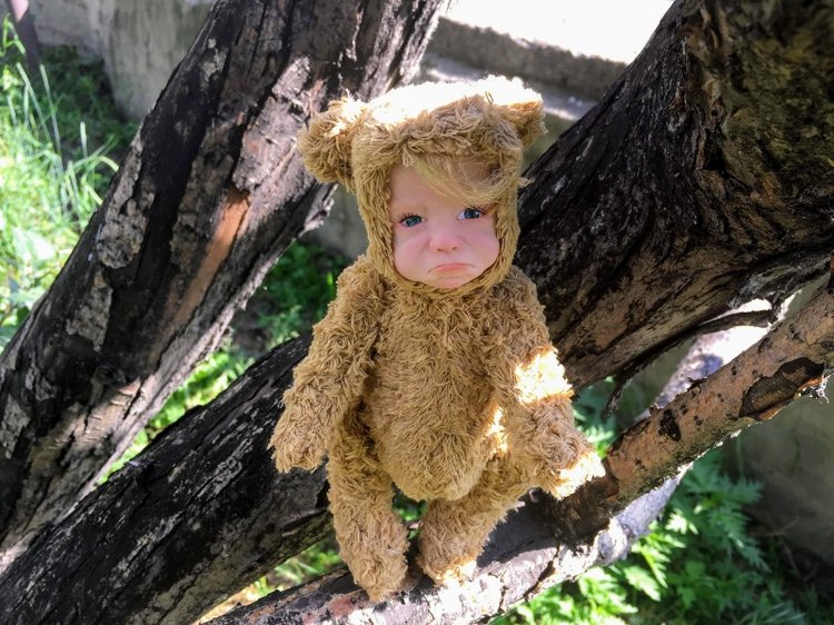 Teddy doll — Авторские куклы Тедди