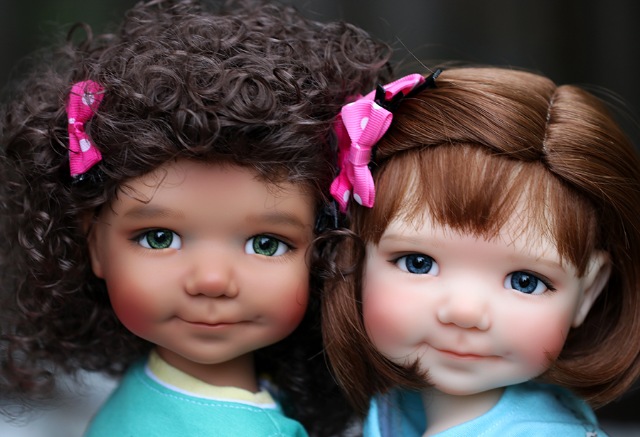 Предзаказ на Bayley (46 см) от Meadow dolls в цвете мед и тан (фото 10)