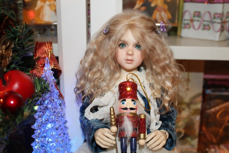 Мой Новогодний Ангел. Dollshe Rosa