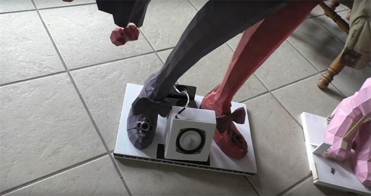 Бумажные скульптуры, papercraft