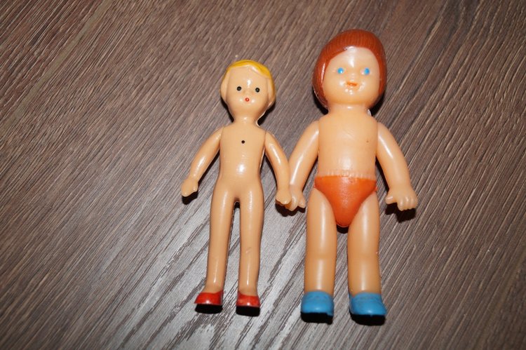 Резиновые советские пупсики до 10,5см - моя коллекция №2 (фото 9)