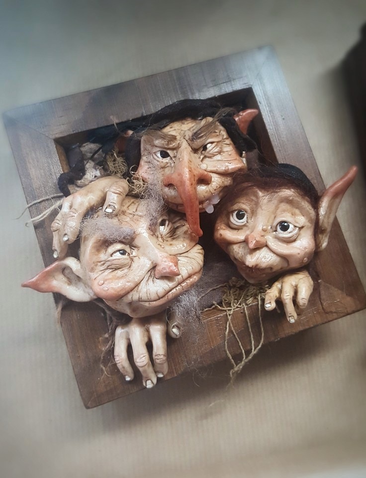 Fantasy Art Dolls & OOAK Sculptures by Victoria Thornley - Авторские скульптуры by Victoria Thornley