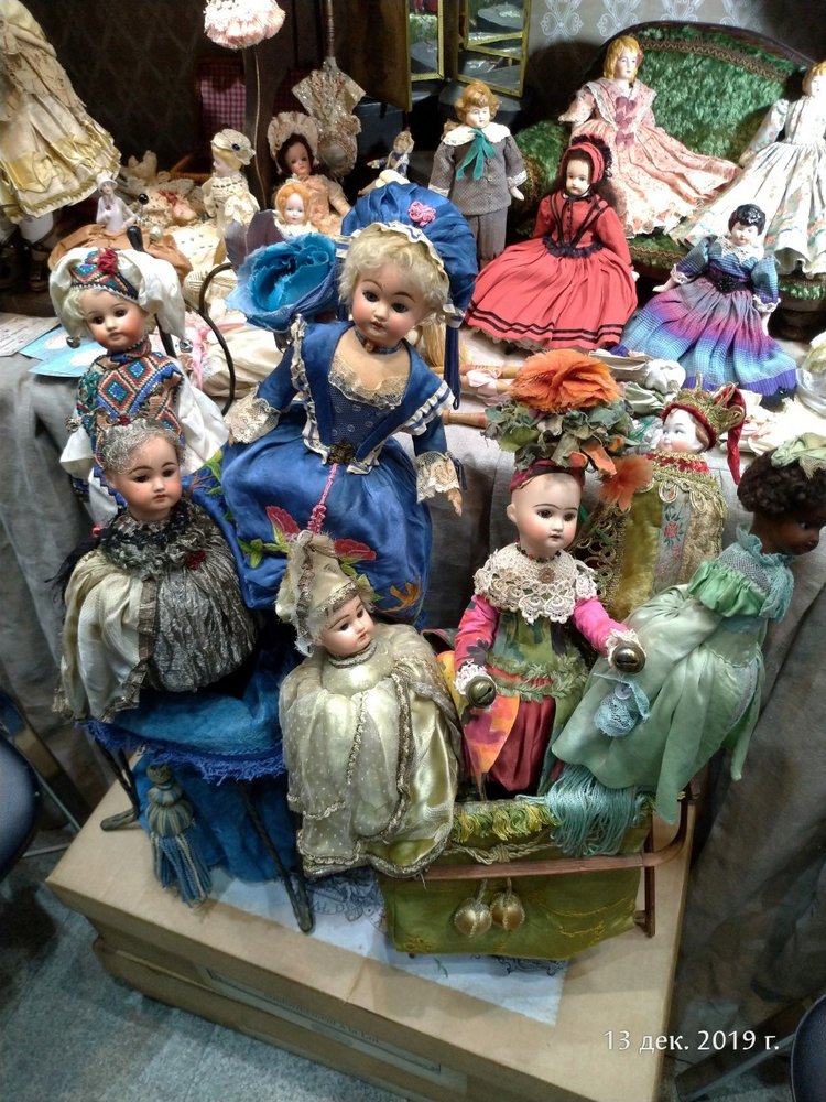 X Международная выставка "Искусство куклы" в Гостином дворе. Часть 1