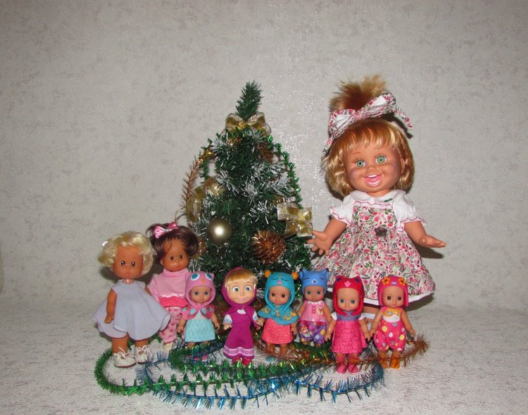С Новым 2020 Годом! Мой седьмой Новый Год на Бейбиках и моя коллекция любимых кукол и игрушек