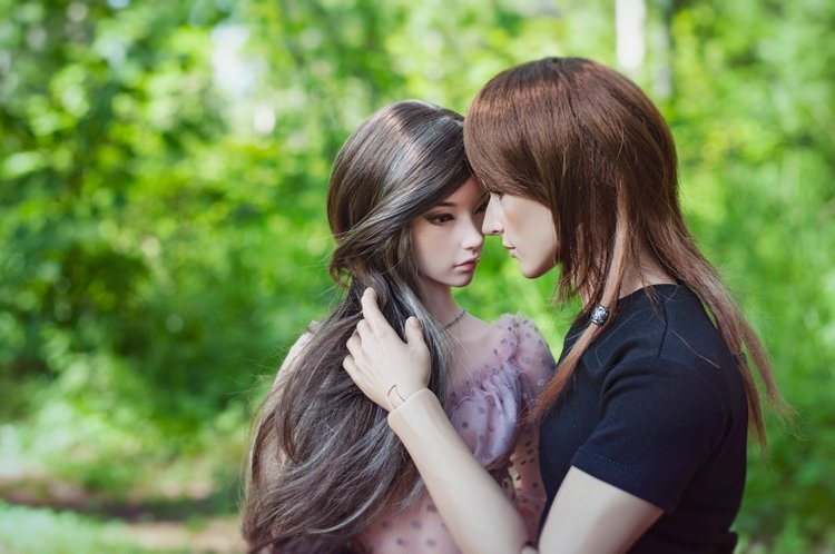 Аюна и Макс на прогулке — Куклы Iplehouse (Иплхаус): BJD (БЖД)