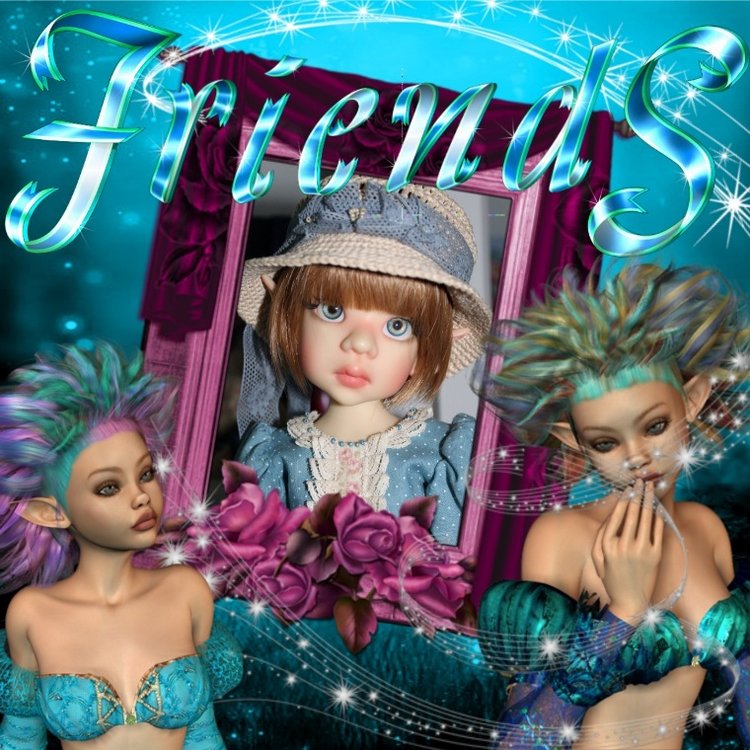 Талисса в Волшебном лесу — Куклы Kaye Wiggs (Кайе Виггс): авторские BJD (БЖД)