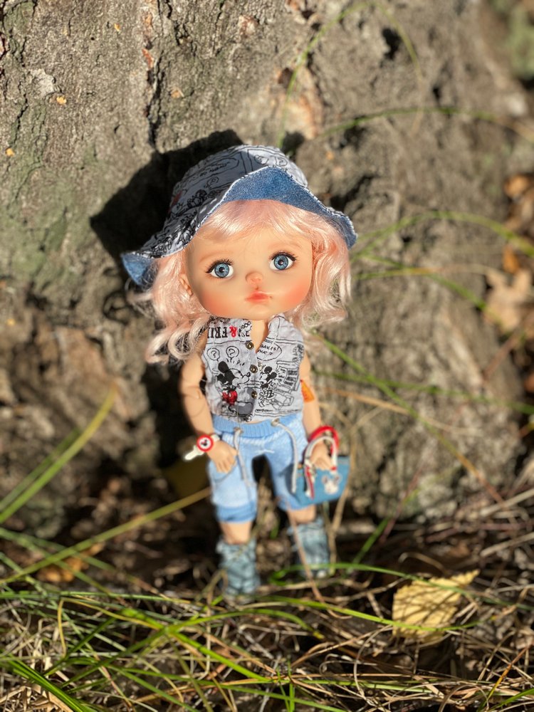 Варя в Березовой роще. Fabbi Chibbi Meadow dolls | Бэйбики Варя в Березовой роще. Fabbi Chibbi Meadow dolls (фото 4)