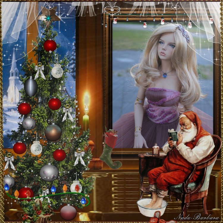 Изабель и Бианка готовятся к встрече Нового года (фото 4)