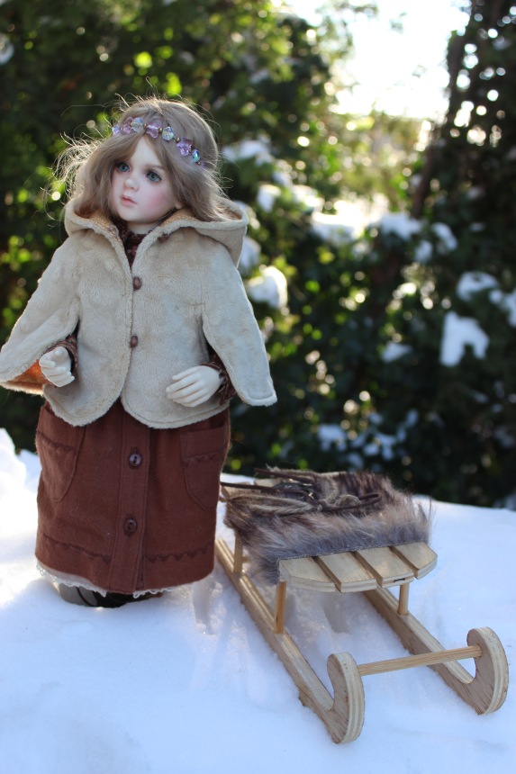 Розочка на снегу — Куклы Dollshe Craft (Доллше): BJD (БЖД)