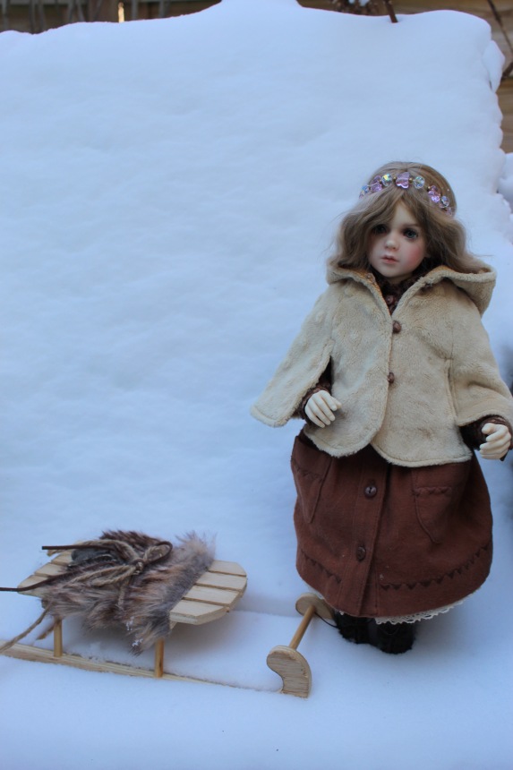 Розочка на снегу — Куклы Dollshe Craft (Доллше): BJD (БЖД)