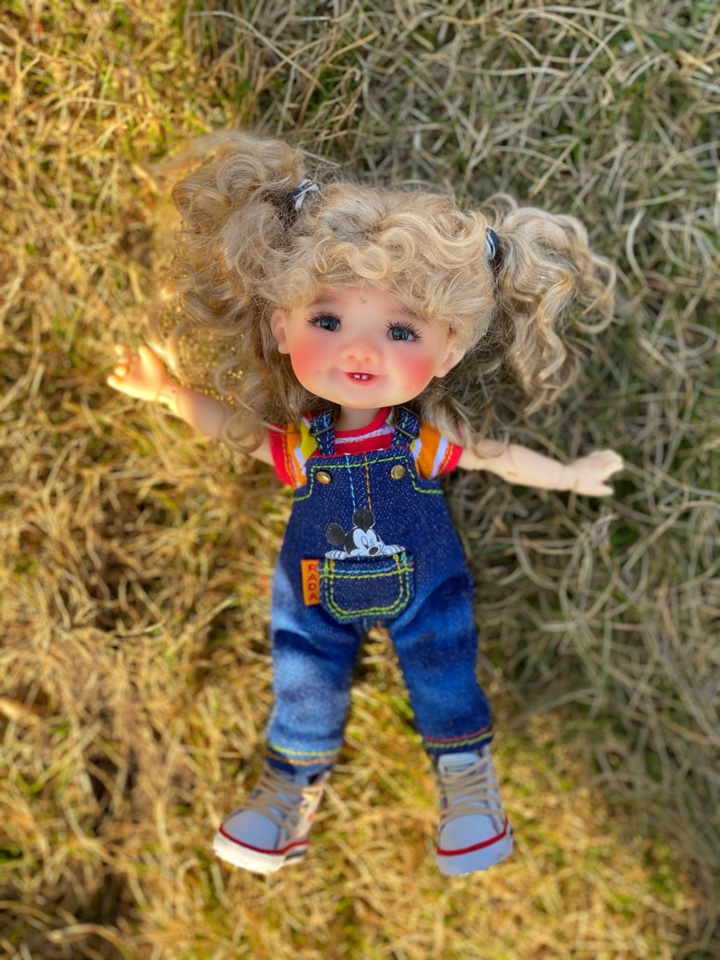 Стоят девчонки... стоят в сторонке. Meadow dolls (фото 3)