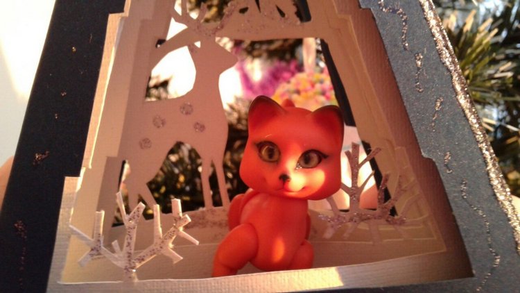 Лисёнок, мое новогоднее чудо