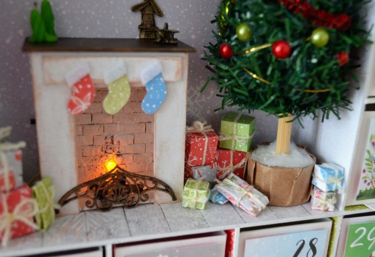 2 адвент календаря с миниатюрой для брата и сестры (фото 5)