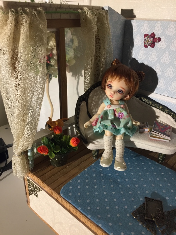 Дом швеи-вязальщицы — Румбоксы и кукольные интерьеры: фото