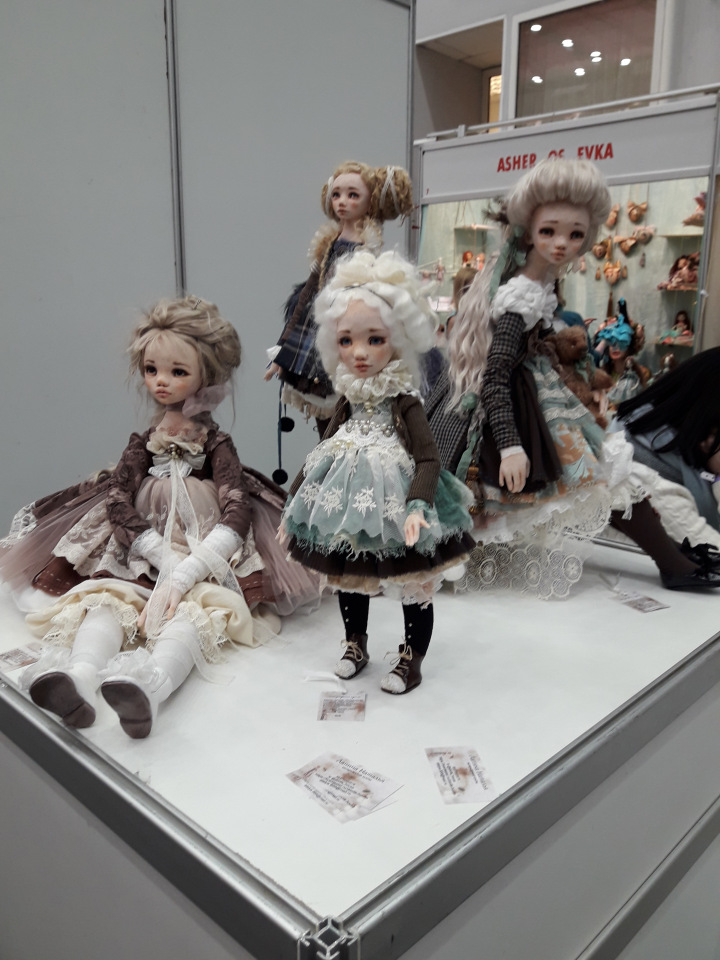 Moscow Fair Московская международная выставка кукол на Тишинке 13 - 15 апреля 2018. Мой фотообзор
