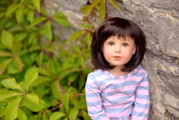 Зимняя куколка Nadin Kidz'n'Cats. ООАК (фото 4)