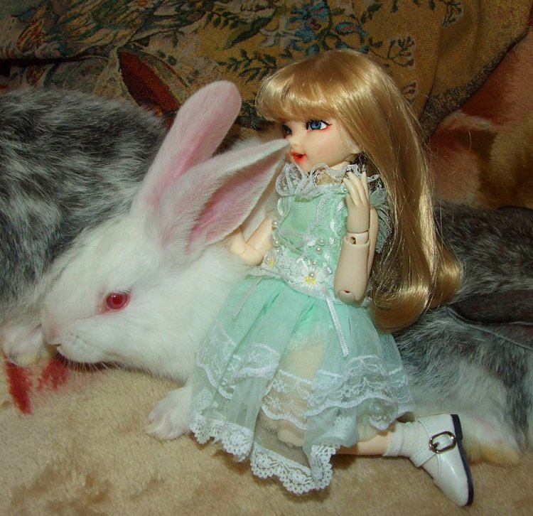 История Алиски 2 - Пасхальная, с белыми кроликами) | Бэйбики История Алиски 2 - Пасхальная, с белыми кроликами) (фото 10)