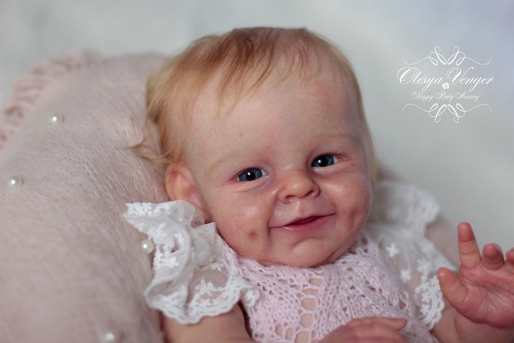 Прототип Shaya от скульптора Bonnie Sieben. Кукла реборн Олеси Венгер