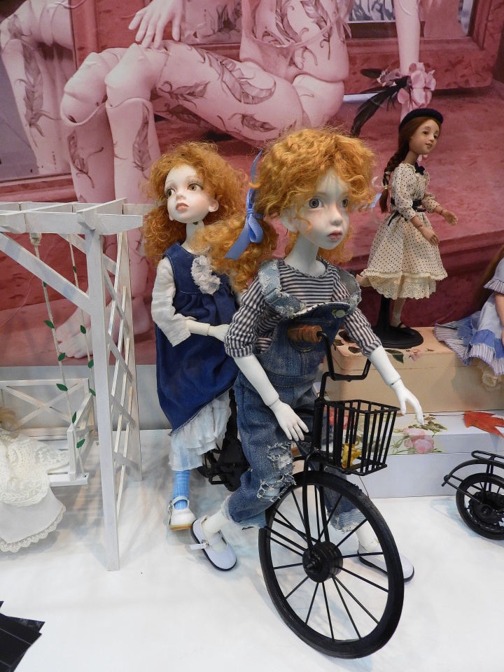 XV Международный осенний салон авторских кукол на Тишинке с 4 по 6 октября 2019 года в Москве - часть 3