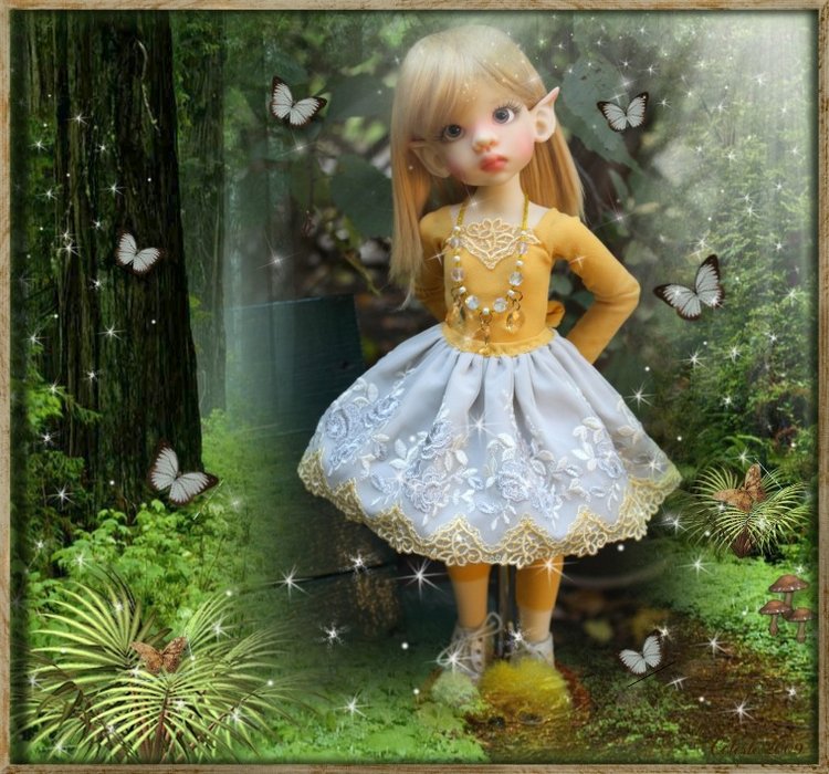 Талисса в Волшебном лесу — Куклы Kaye Wiggs (Кайе Виггс): авторские BJD (БЖД)