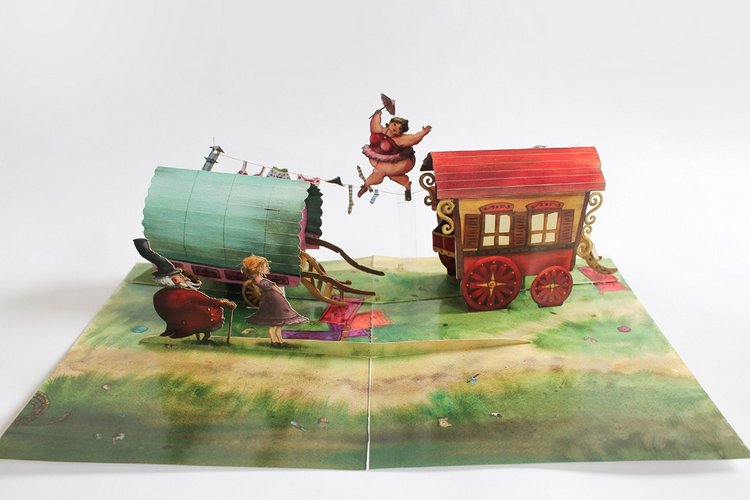 "Circus Zingaro" Pop-up Book