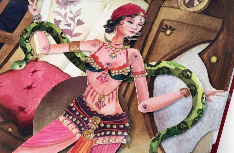 "Circus Zingaro" Pop-up Book