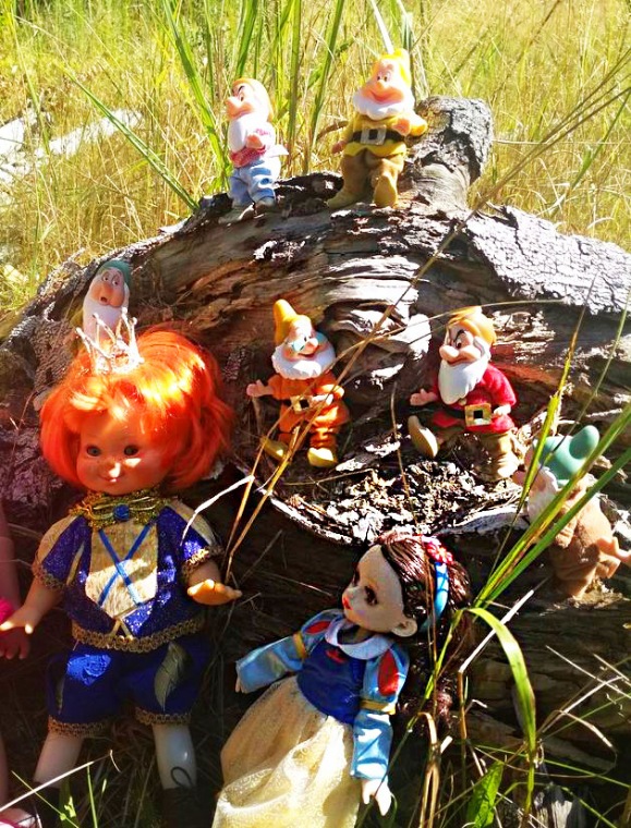 Осеннею порой под старою сосной... Принц, Белоснежка и гномы... встречаются