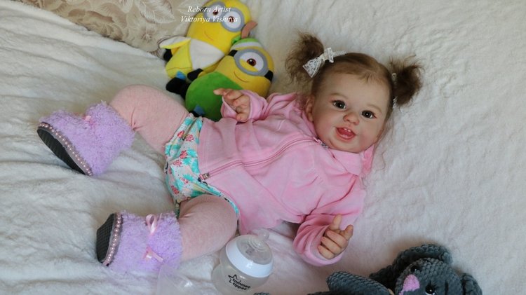 Малышка Хулиганка... куколка реборн Виктории Вишни