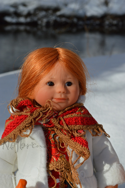 Зима не спешит уходить... Вихтели Rosemarie Anna Muller