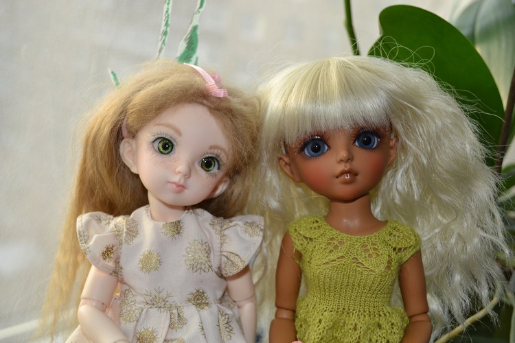 Люся дома — Куклы Momocolor (Момоколор): BJD (БЖД) (фото 5)