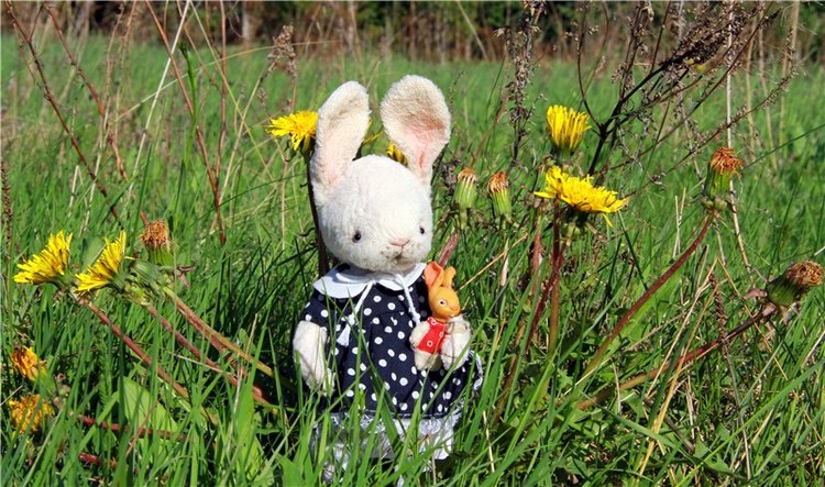 Заюшка Таточка. Авторская ручная работа Труничевой Ирины