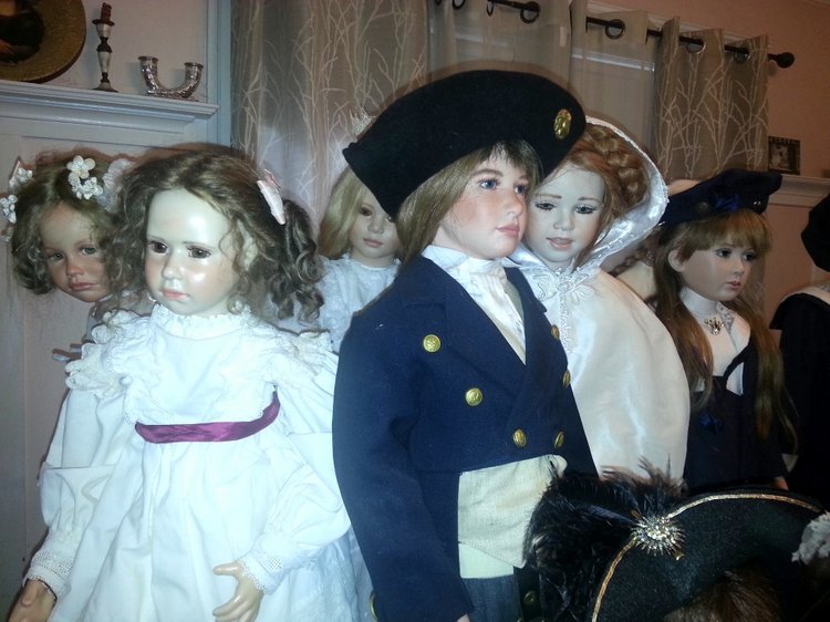 История о том, как я поставила кукол в витрину. Проект "За стеклом" (фото 6)