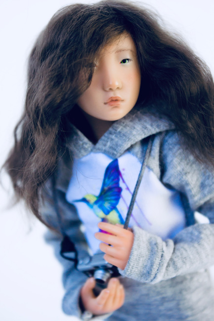 Лейсан. Авторская кукла "Наби" Юлии Решетниковой. Quiethousedoll (фото 8)