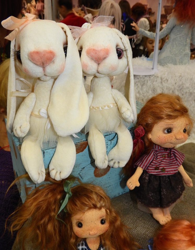 XV Международный осенний салон авторских кукол на Тишинке с 4 по 6 октября 2019 года в Москве - часть 2