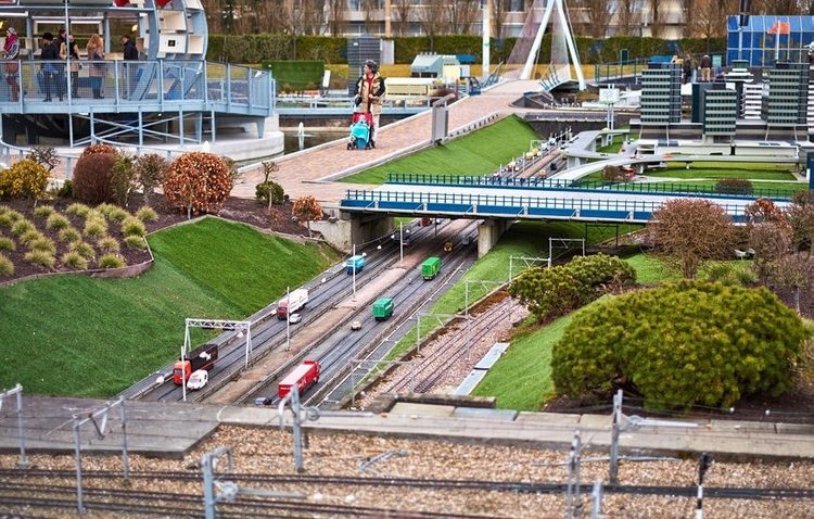 Парк миниатюр Madurodam Голландия