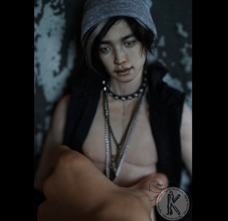 Авторская шарнирная кукла «Рейн», 47 см