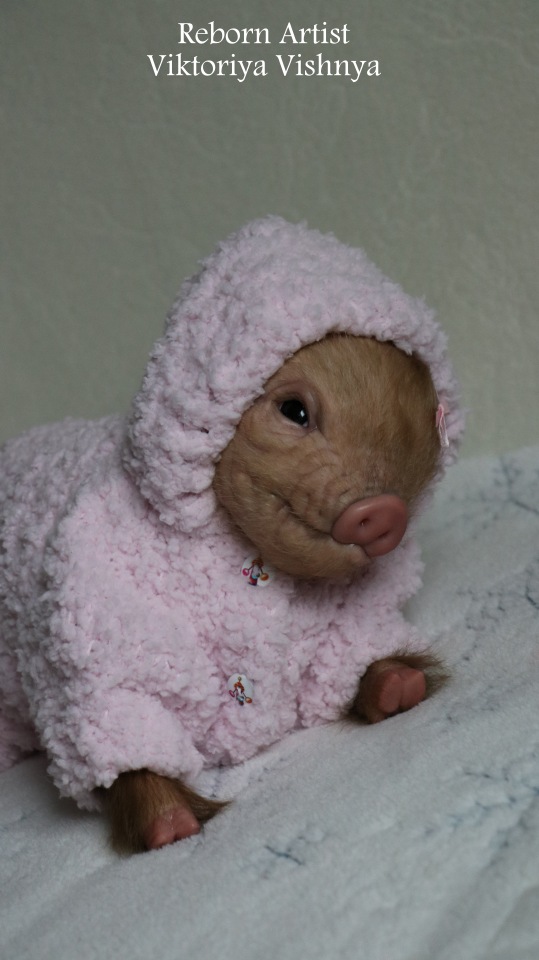 Поросенок Мила... куколка реборн Виктории Вишни