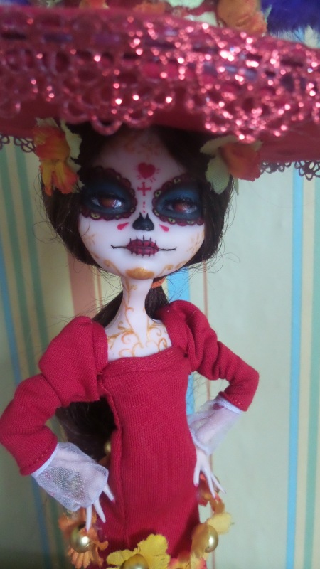 Мой первый ООАК по мотивам мультика " Книга жизни" (фото 2)