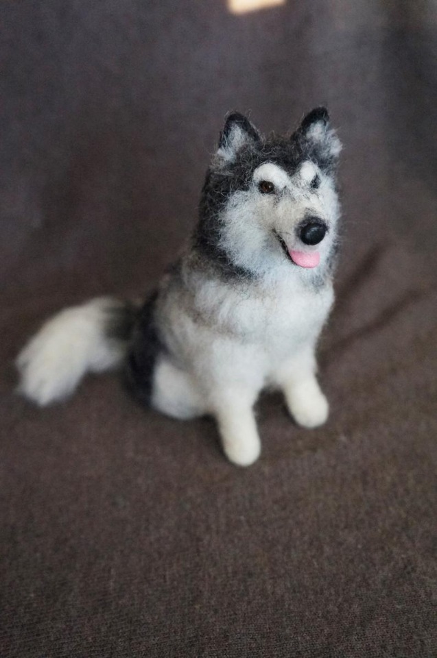 JanetsNeedleFelting - Авторские войлочные скульптуры домашних животных