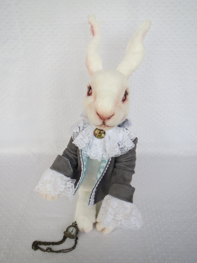 Белый Кролик — Домашние фото авторских игрушек: Тедди (фото 8)