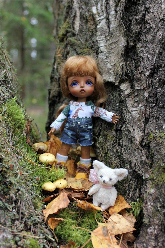 Ния и лисичка Фенек. Lati Yellow Nia Brown tan | Бэйбики Ния и лисичка Фенек. Lati Yellow Nia Brown tan (фото 2)